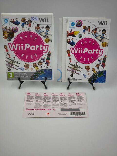 Jeu Nintendo Wii Wii Party en boite, complet + VIP OK 20 Vulbens (74)
