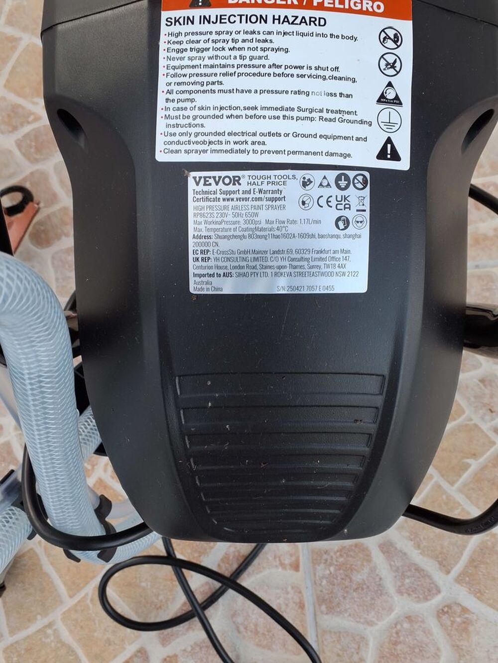 airless plus peinture Bricolage