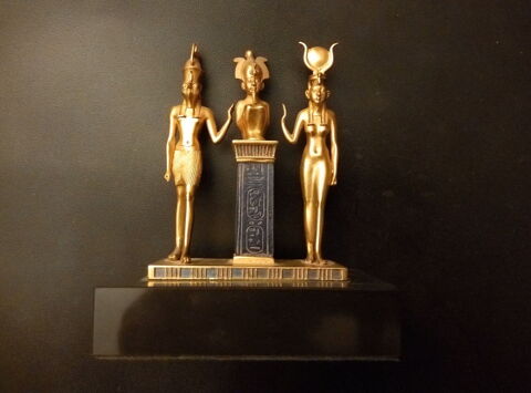 Reproduction en bronze  La Triade d'Osiris  1000 Asnires-sur-Seine (92)