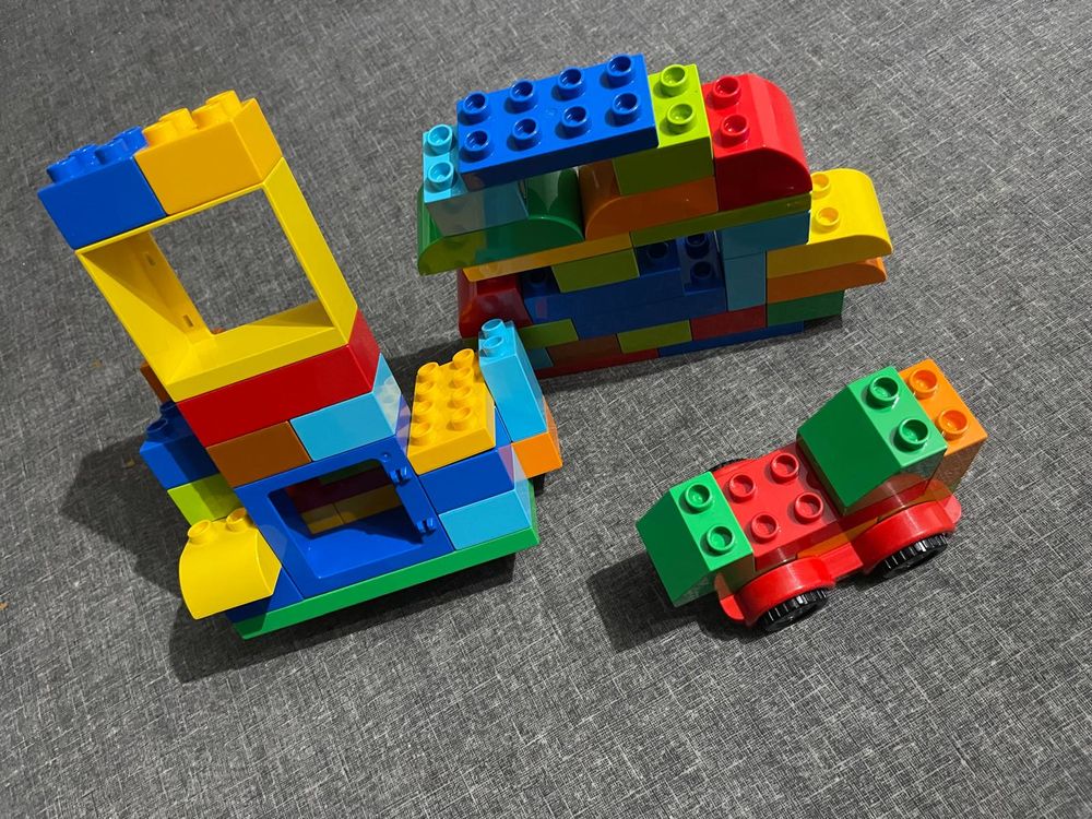 Ensemble de 58 blocs de construction, enfant 2&egrave; &acirc;ge
Jeux / jouets