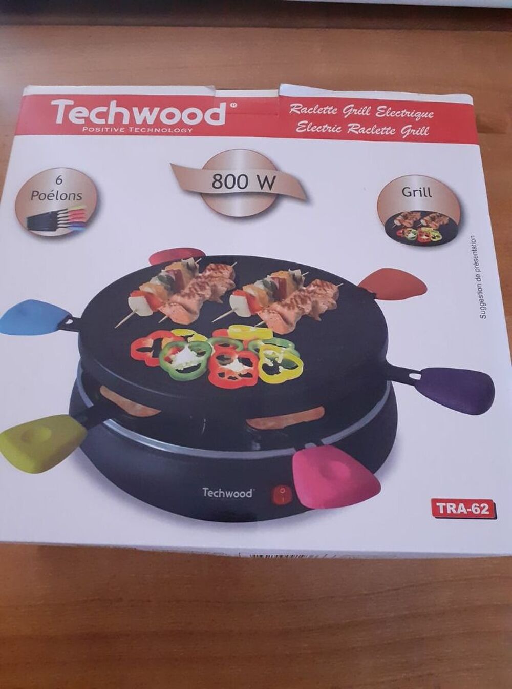 Appareil &agrave; raclette/grill &eacute;lectrique Electroménager