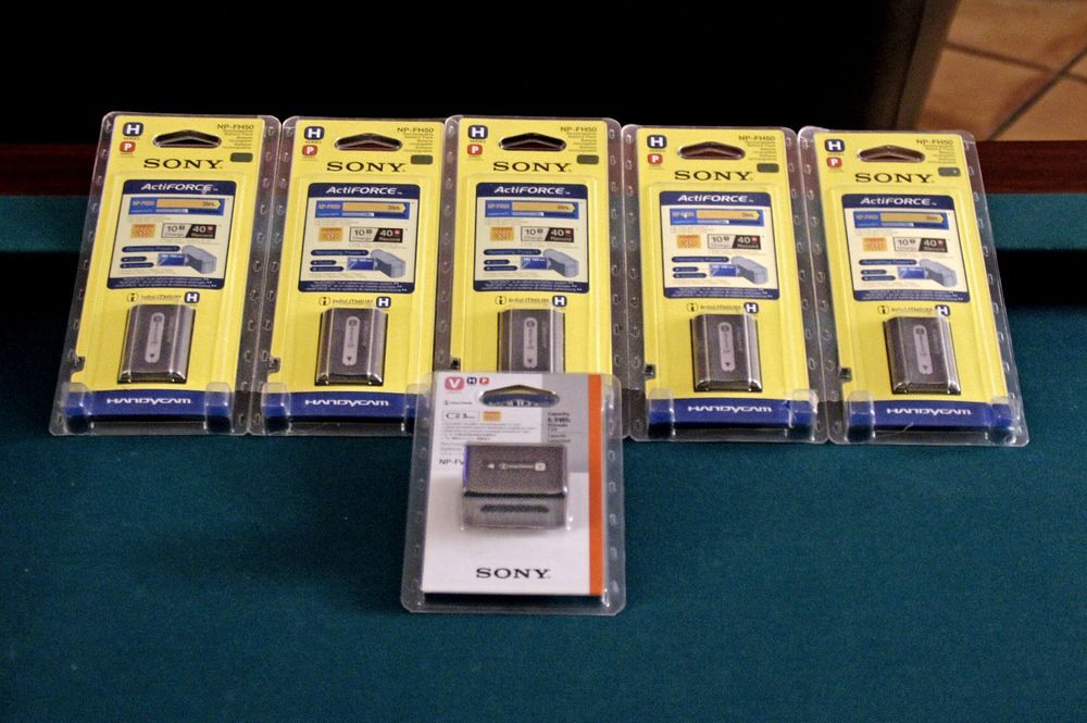 Batteries Sony Photos/Video/TV