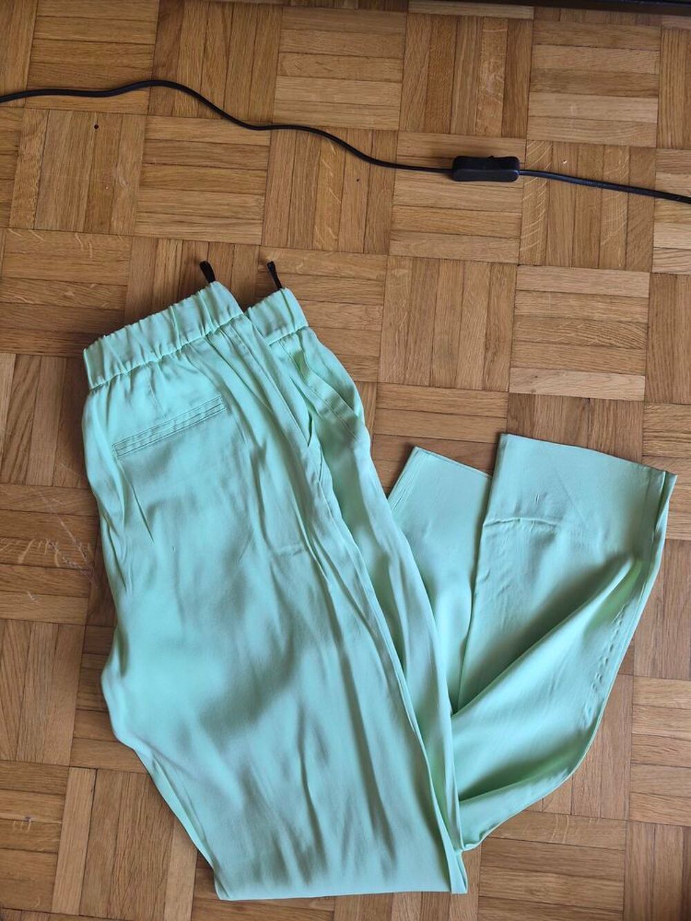 pantalon soie roberto cavalli 36 Vêtements