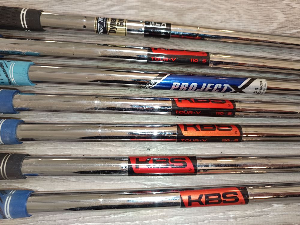 Shafts de Golf en Acier &amp; Shafts de Driver en Graphite TBE Sports