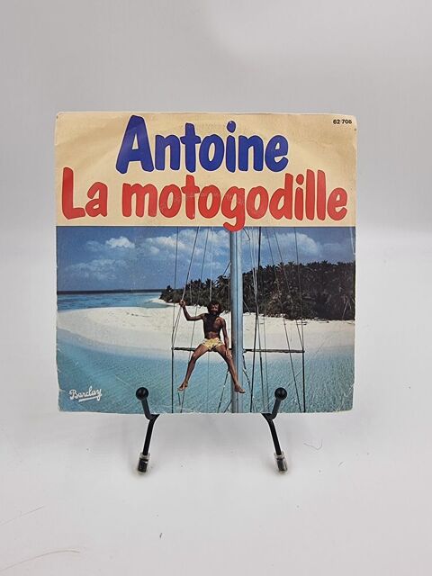 Vinyle 45 tours Antoine : La Motogodille avec fourreau 3 Vulbens (74)