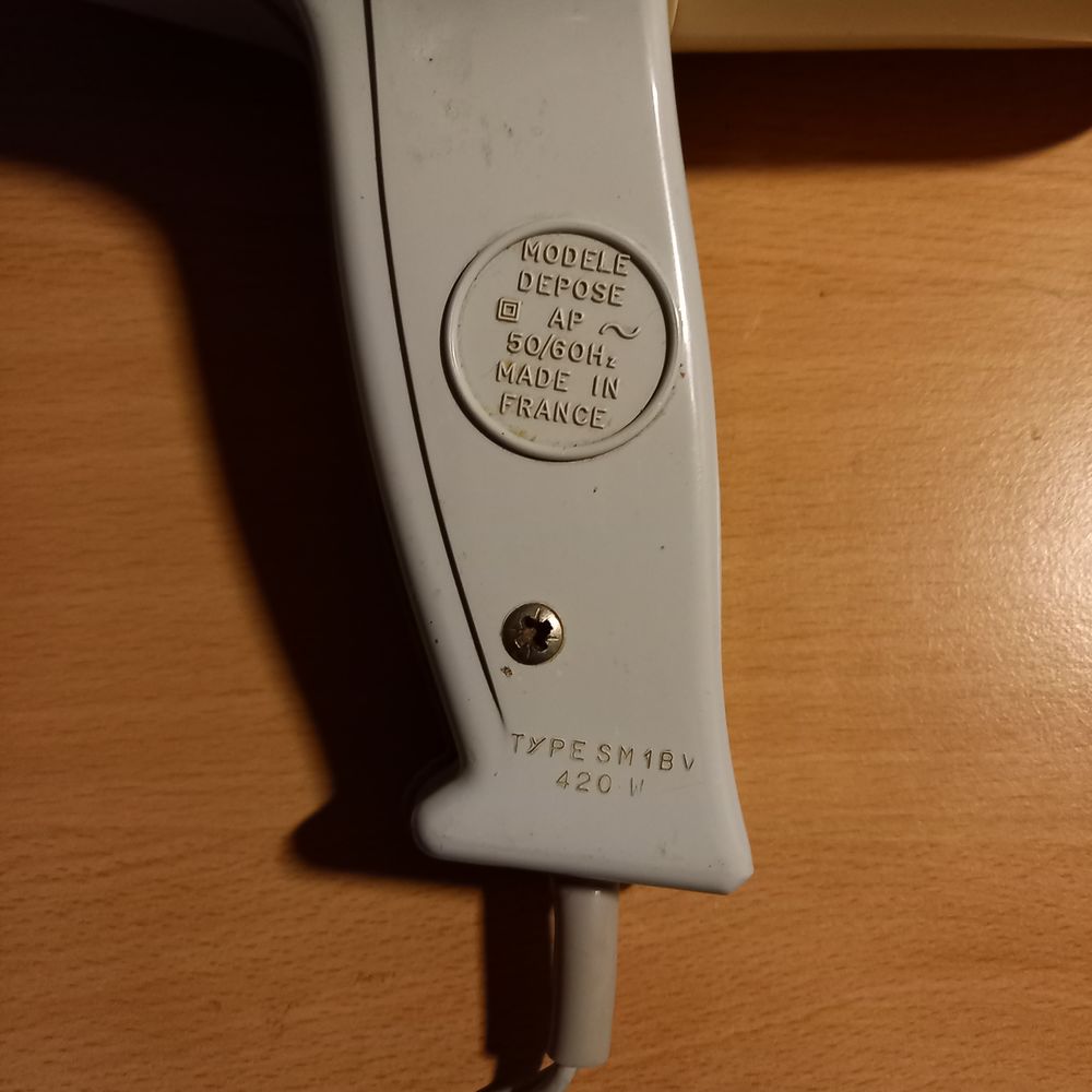 seche cheveux vintage 
Electroménager