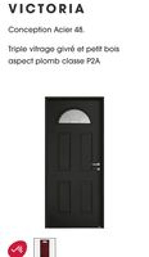   Lot de 11 menuiseries neuves Aluminium maison individuelle 