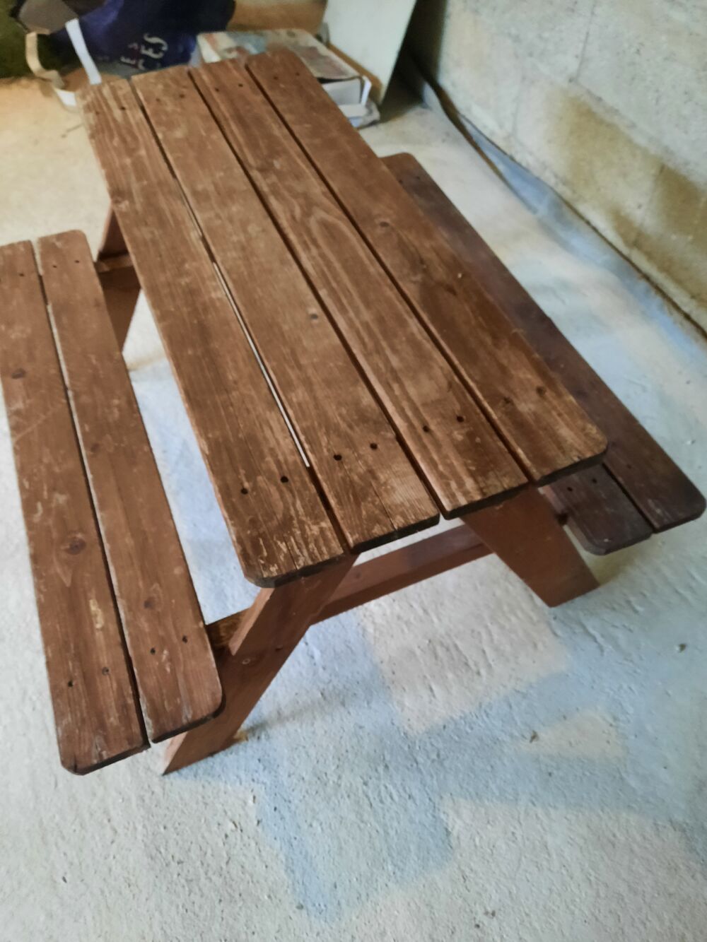table de jardin enfant Mobilier enfants