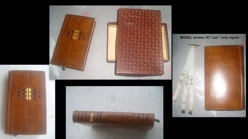 ANNEES 30/50 * Missel + signet + images neuf 