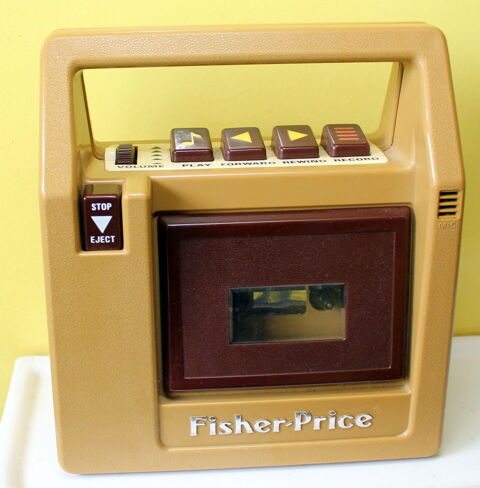 Magntophone lecteur cassette audio enfant FISHER PRICE 1980 50 Issy-les-Moulineaux (92)