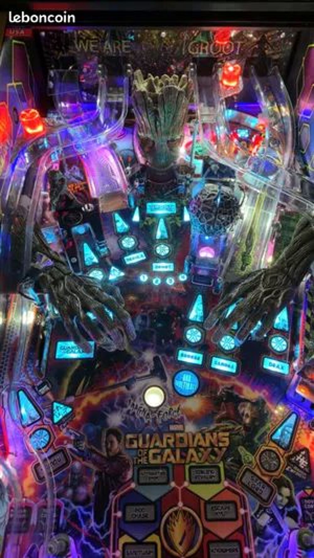 Flipper Guardians of the Galaxy edition limit&eacute;e 600 unit&eacute;s Jeux / jouets