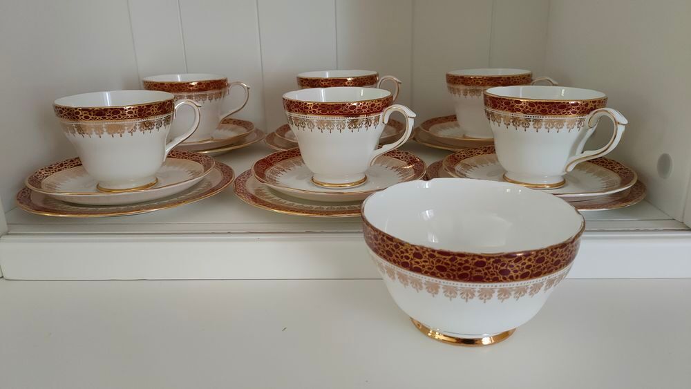 service &agrave; caf&eacute; porcelaine anglaise Cuisine