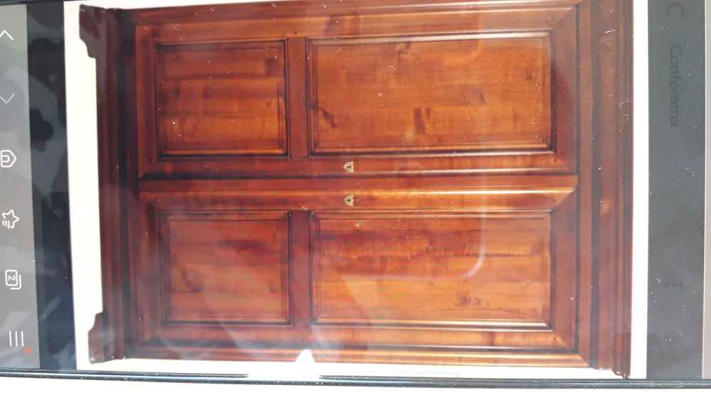 armoire chambre 2 portes merisier massif Meubles