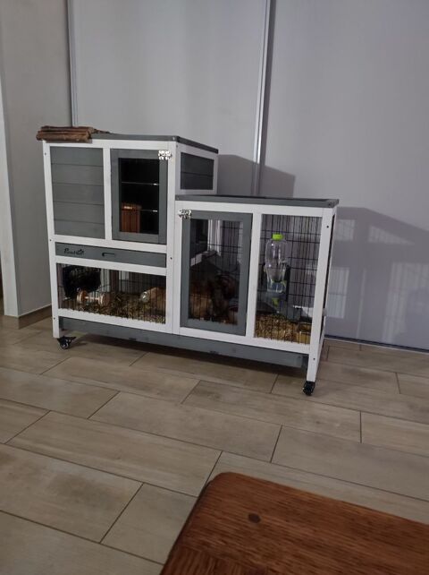 cage lapin nain 2 etage 150 46130 Biars-sur-cre
