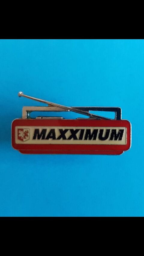 RADIO * MAXXIMUM * PIN'S * AUTOCOLLANTS * CD * 0 Toulouse (31)