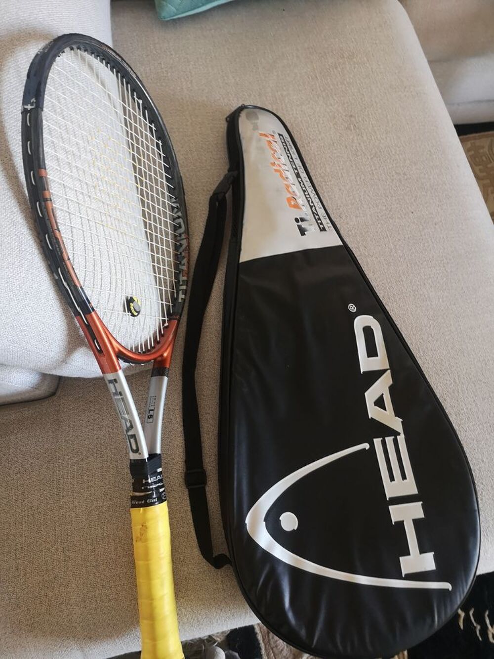 Raquette de tennis adulte Head + housse Sports