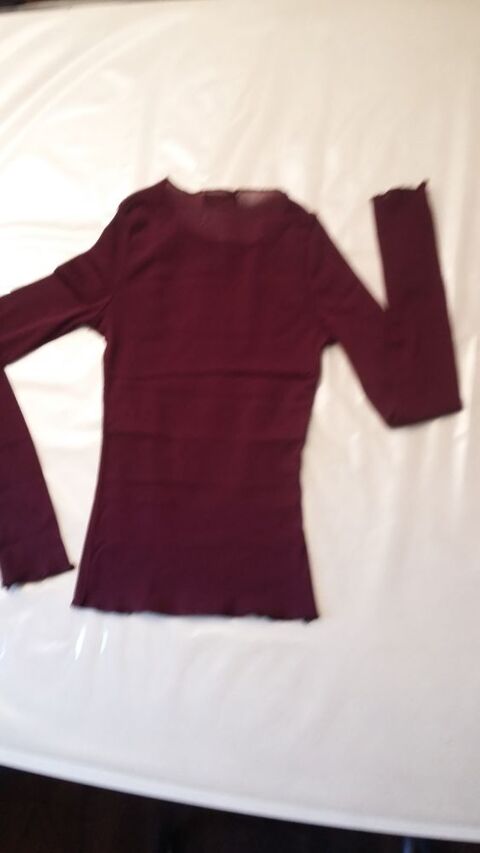 TEE SHIRT AUBERGINE/VIOLET - T34 � 36 3 Doussard (74)