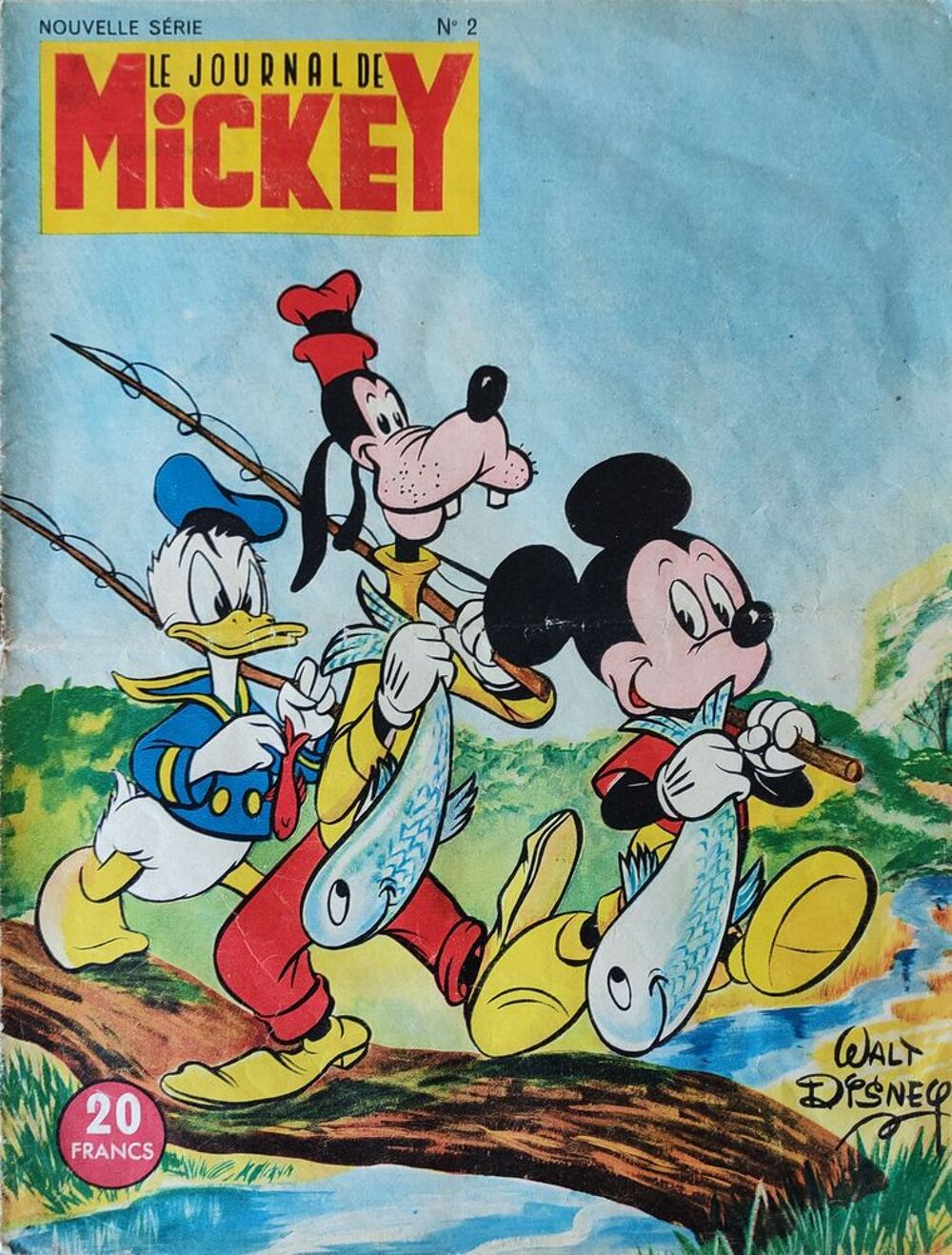 ENORME LOT "le journal de Mickey" - 2200 illustr&eacute;s Livres et BD
