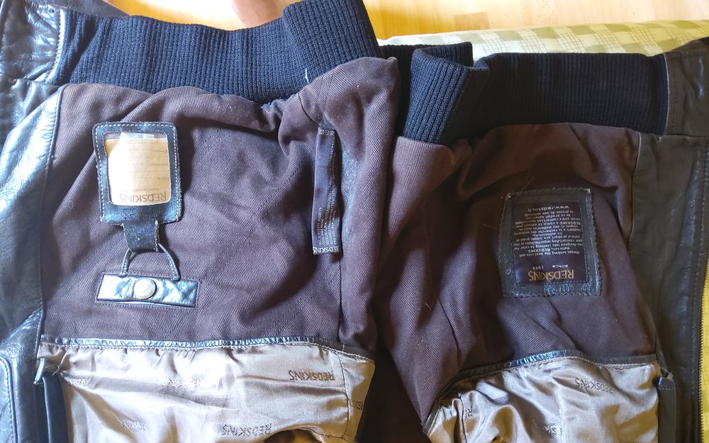 Blouson cuir vintage Vêtements