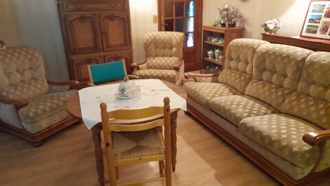 canap convertible 3 places et 2 fauteuils 100 Verneuil-sur-Avre (27)