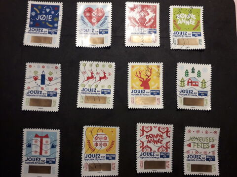 2S�ries compl�tes de timbres 0,40la s�rie.   A-B 0.4 Les Forges (88)