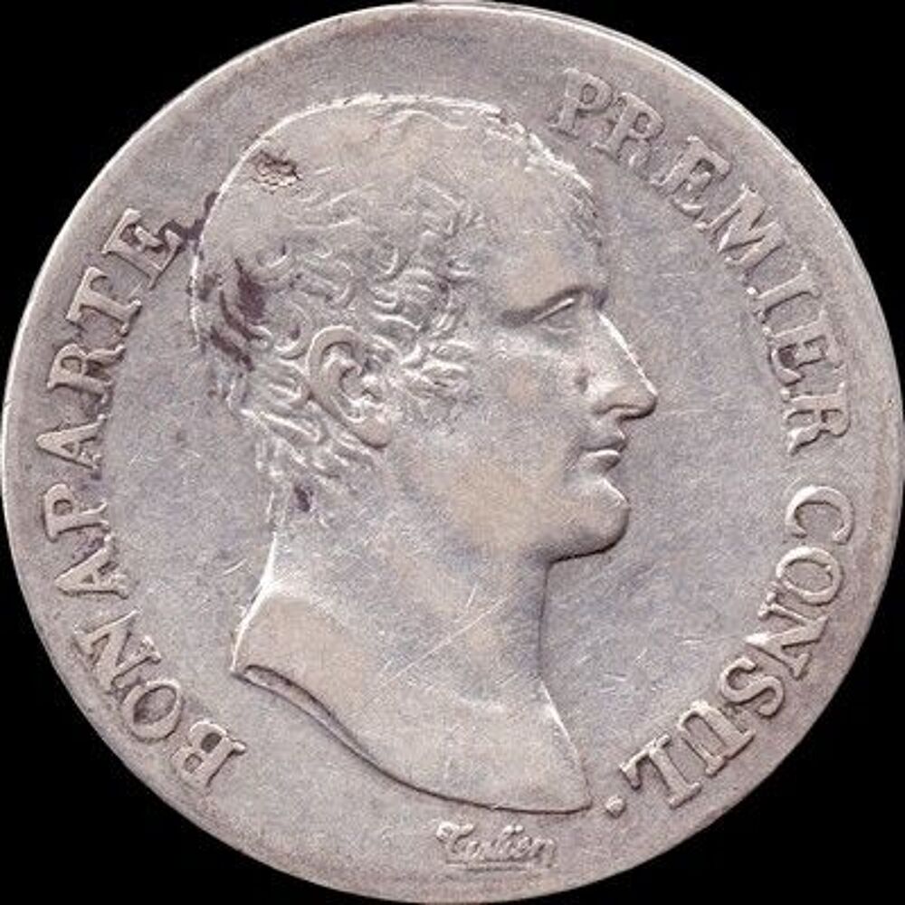 Bonaparte 5 francs an 12 H 