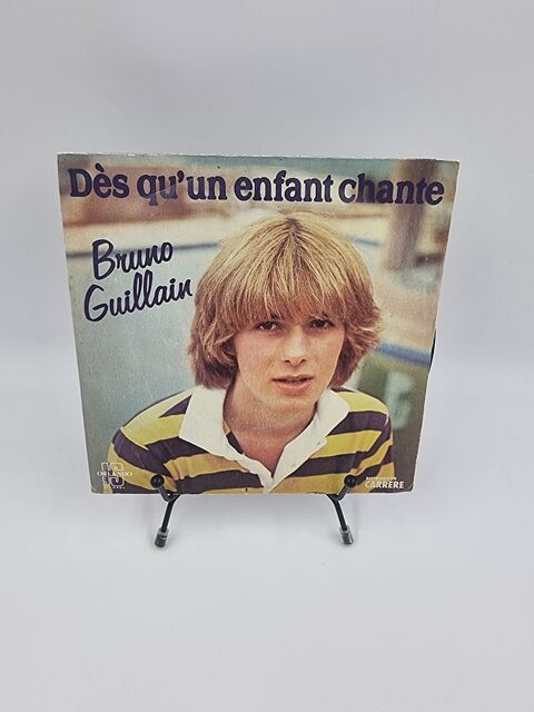 Vinyle 45 tours Bruno Guillain : Dès qu'un Enfant Chante  3 Vulbens (74)