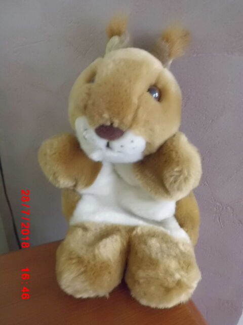 PELUCHE ECUREUIL MARIONNETTE NATURE ET DECOUVERTE 17 Oignies (62)