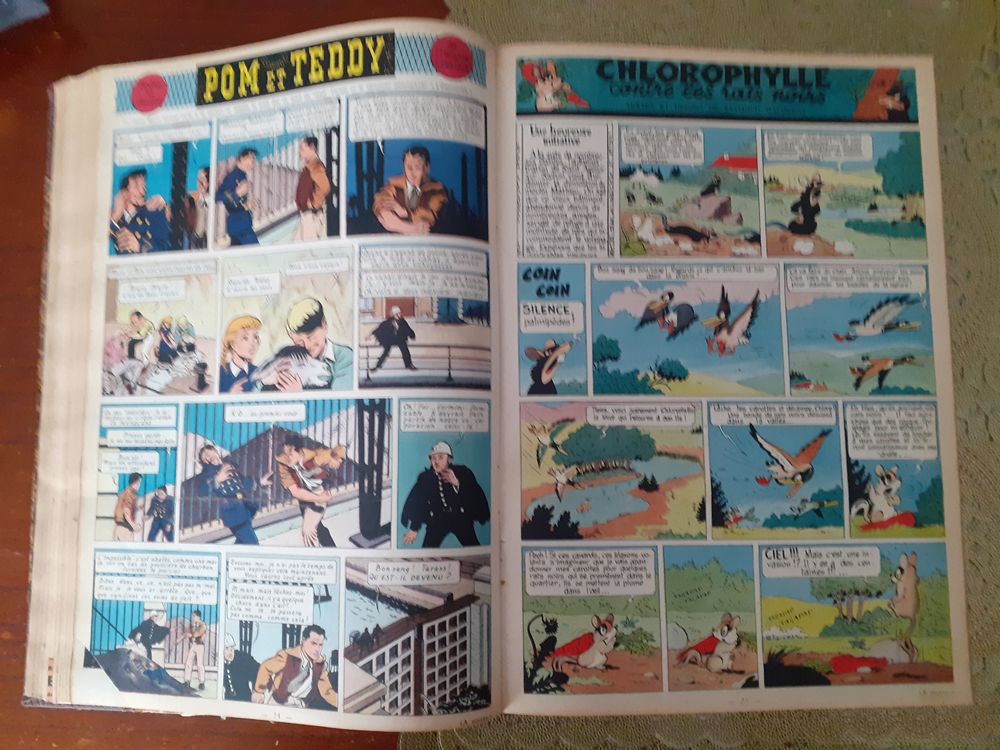 RELIURE JOURNAL DE TINTIN 1954 Livres et BD