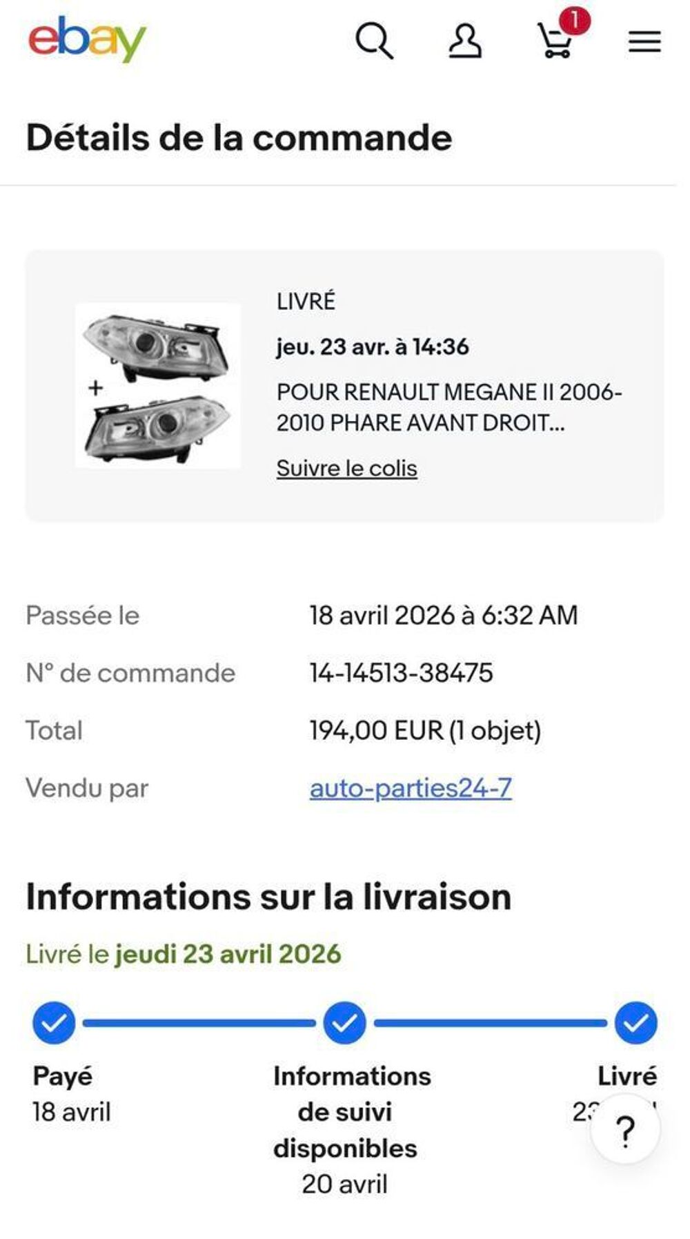 M&eacute;gane II MEGANE II 1.5 dCi 85 AIR 2007 occasion 83300 Draguignan