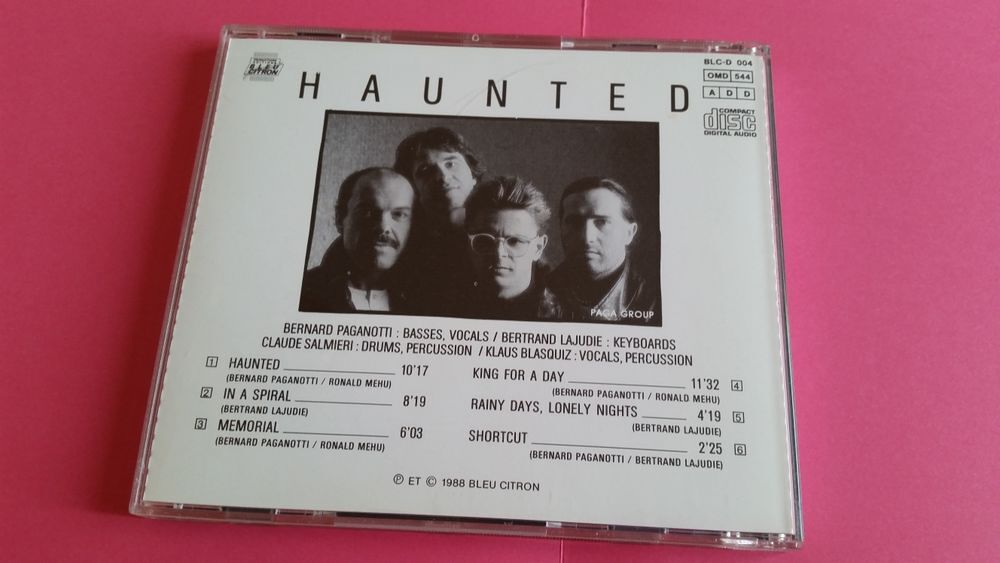 PAGA HAUNTED CD CD et vinyles
