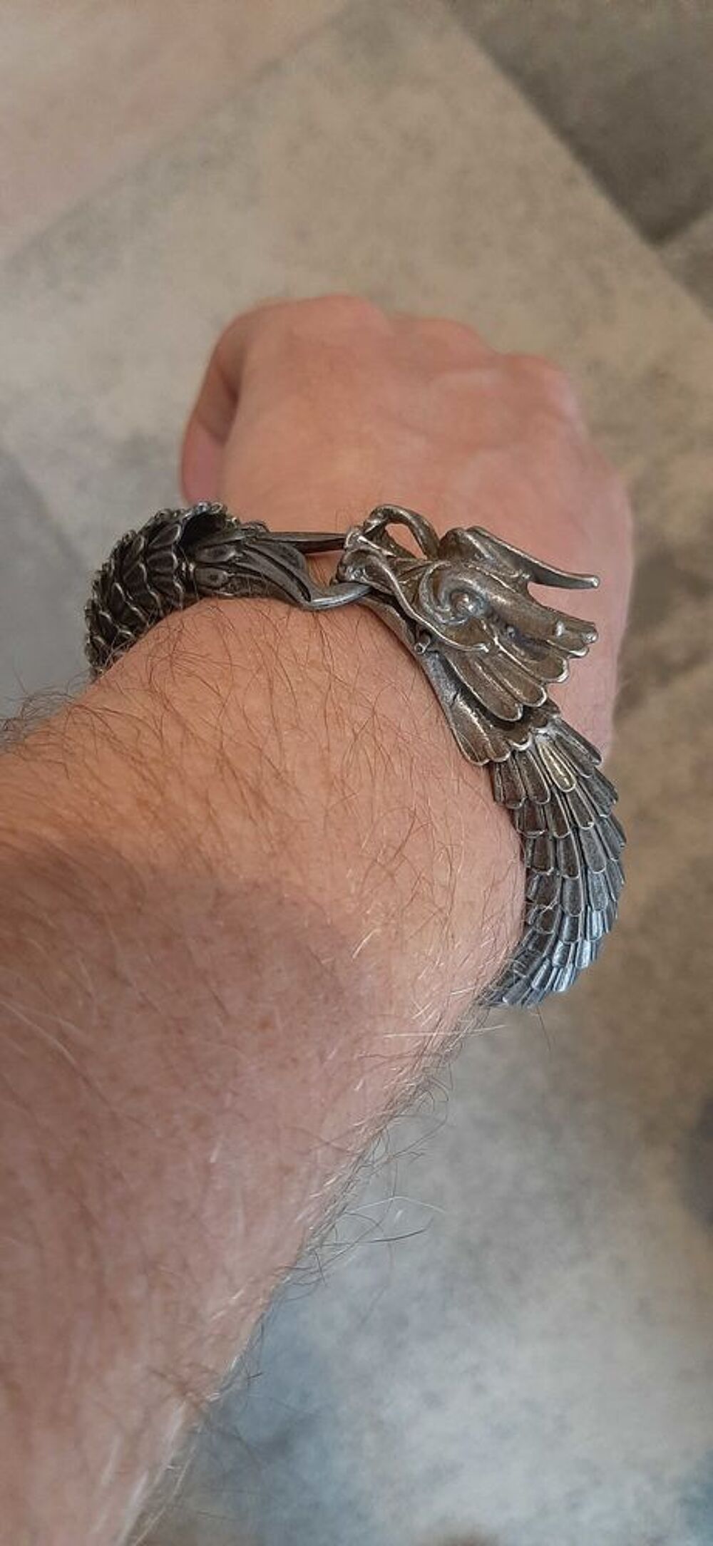 bracelet viking dragon noir Bijoux et montres