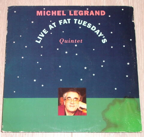 MICHEL LEGRAND QUINTET - 33t - LIVE AT FAT TUESDAY'S - Holl. 5 Roncq (59)