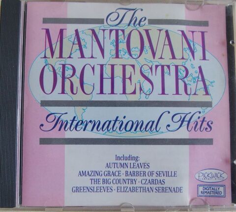 CD The MANTOVANI ORCHESTRA  International Hits
4 Lille (59)