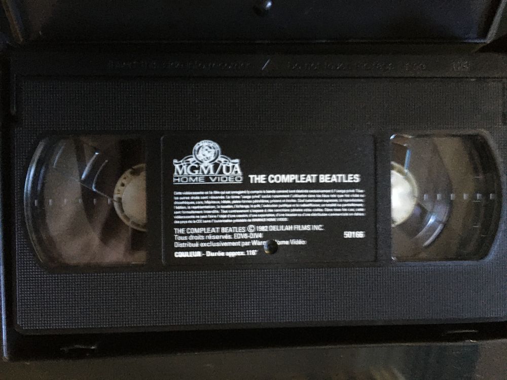 THE Compleat Beatles VID&Eacute;OK7 MGM/UA 1992 Photos/Video/TV
