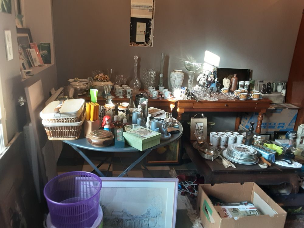 Lot d'objets et tableaux Décoration