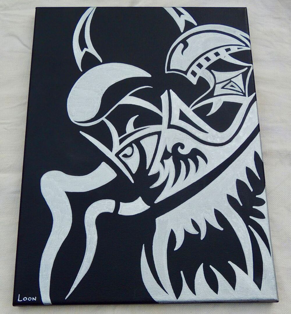 Peinture sur toile art contemporain Décoration