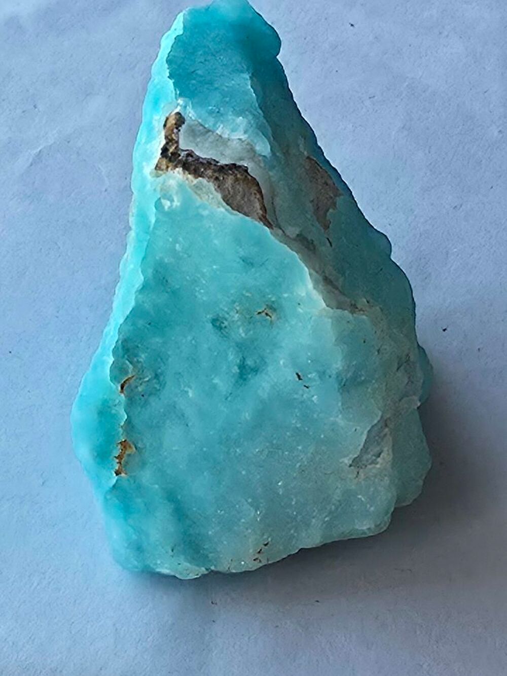 H&eacute;mimorphite Bleue Naturelle-Katanga, Congo-58g 