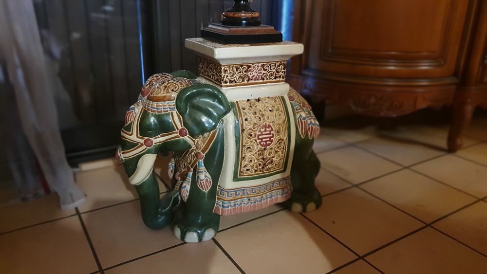 Lampe Sellette Elephant Dcoration