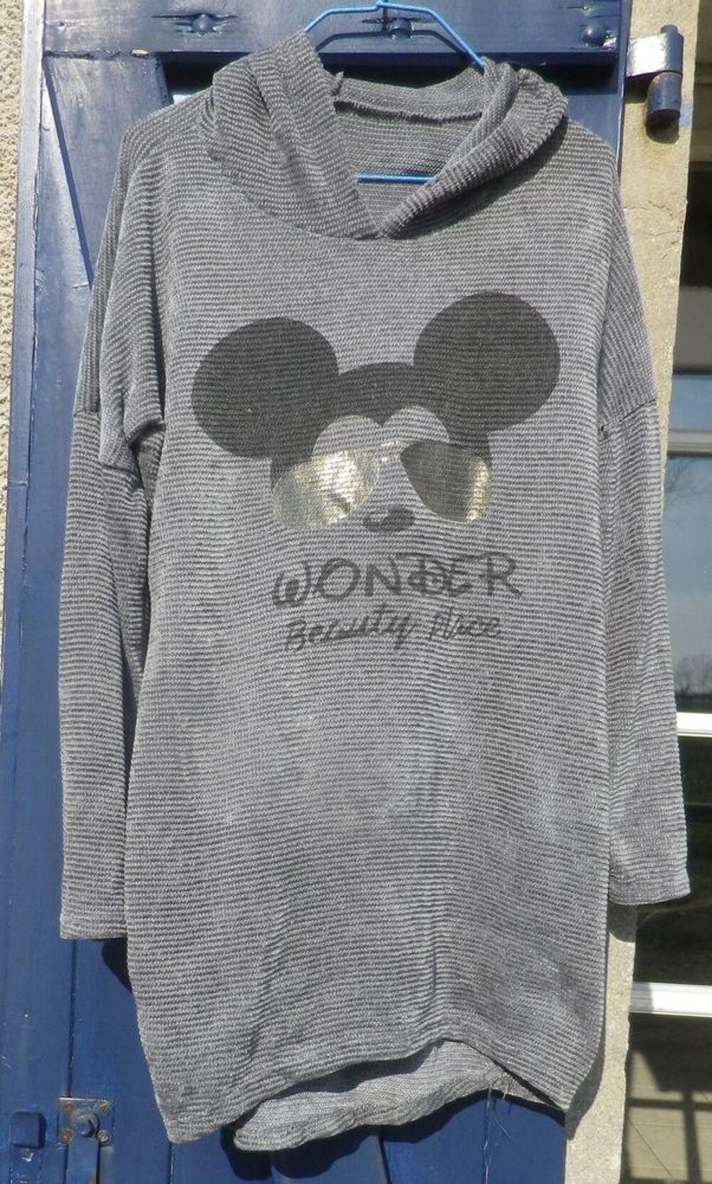 SWEAT LEGER DESSIN MICKEY SUR LE DEVANT AVEC CAPUCHE Livres et BD