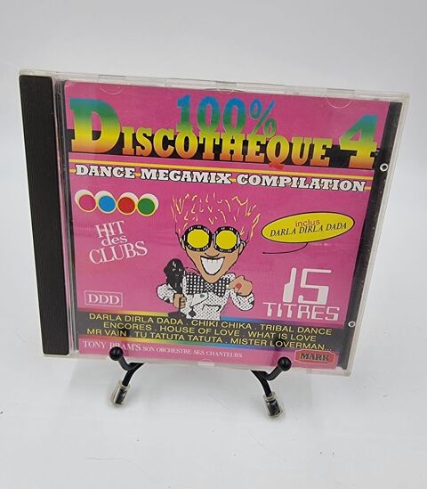CD de musique 100% Discotheque 4 en boite  7 Vulbens (74)