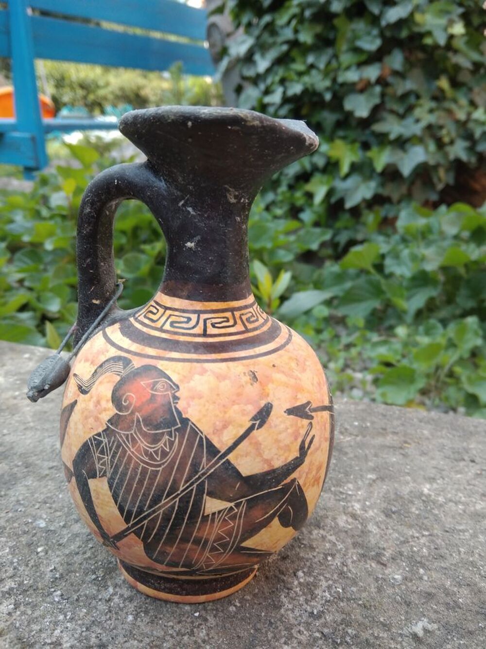 Vase grec imitation vase ancien Décoration