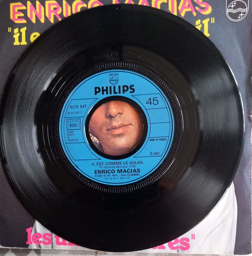 ENRICO MATHIAS / DISQUE VYNIL 45 TOURS / CD et vinyles