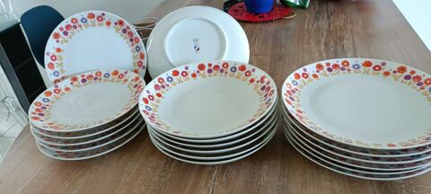 Service de table porcelaine 30 Saint-Laurent-de-la-Salanque (66)