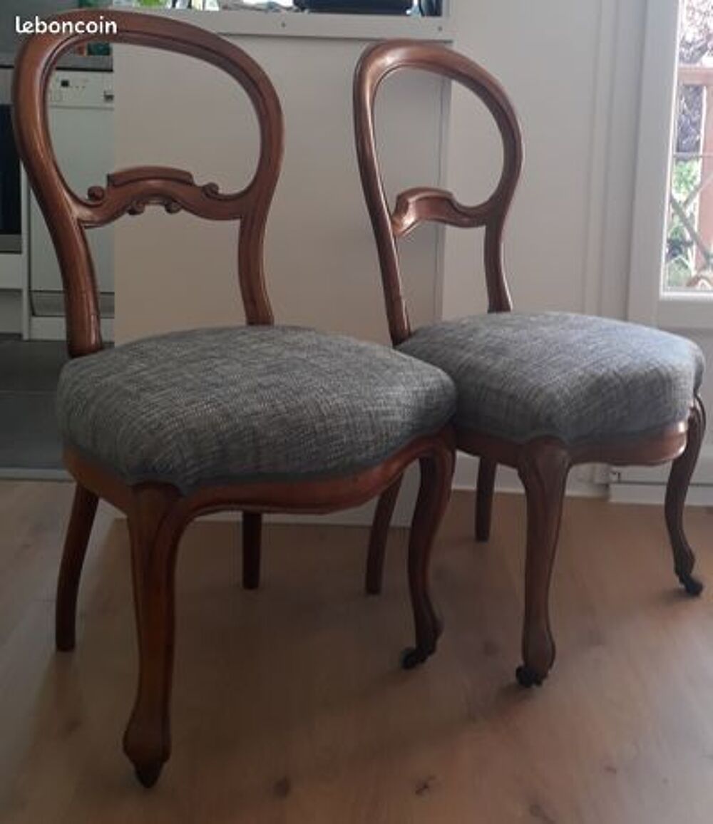 Lot de chaises de style Louis-Philippe Meubles