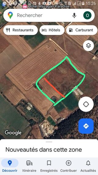  Terrain  vendre 1900 m El jadida, maroc