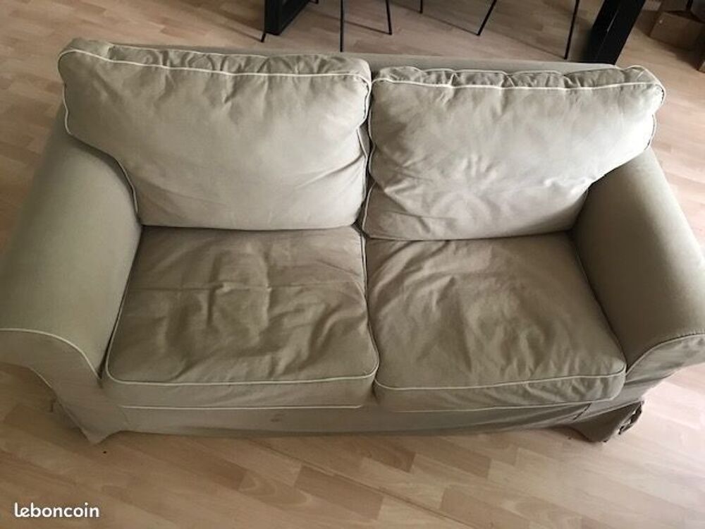 CANAPE TISSU BEIGE Meubles