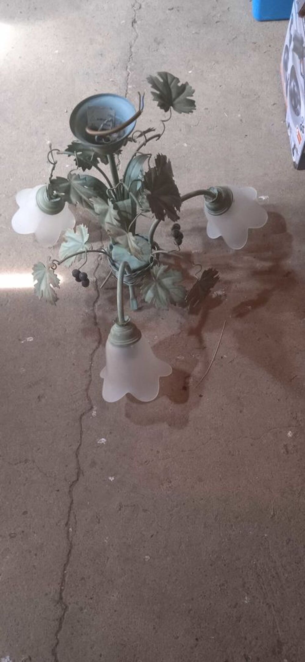 lustre avec branche Décoration