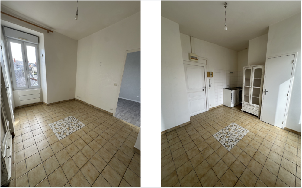 Location Appartement Centre ville, charmant 2 pièces bon état Angers