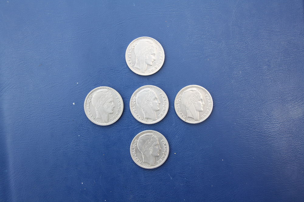 Pi&egrave;ces de monnaies de 10 Francs 